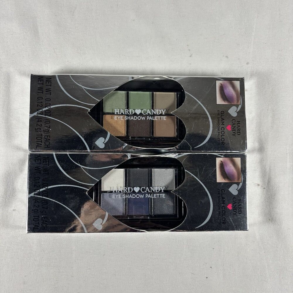 Hard Candy Glam Color Eye Shadow Palette Lot of 2 New in Box